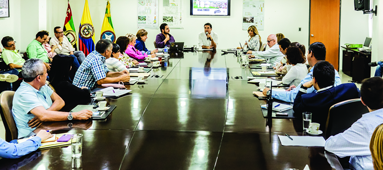 Bajo los cinco grandes propósitos que representarán su ejecución, el alcalde Juan Carlos Cárdenas presidió su primer Consejo de Gobierno