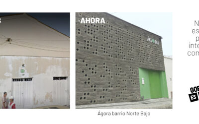Nueva ágora realza los ambientes de integración en el barrio Norte Bajo
