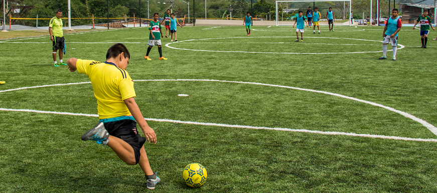 Alcaldía de Bucaramanga entregará 12 renovadas canchas para el beneficio de los habitantes de las Comunas 1 y 2