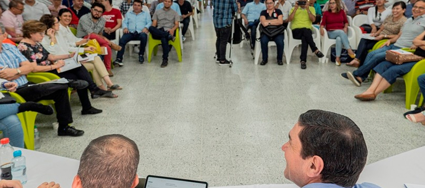 Alcalde de Bucaramanga escuchó las necesidades de la Comuna 1 en el Consejo Ciudadano realizado en el barrio Kennedy