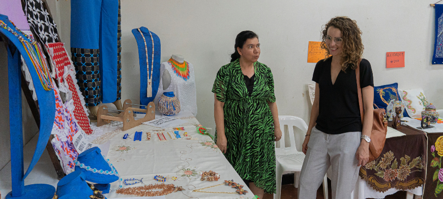 Aproveche el último día de exposición de artesanías en el Centro Integral de la Mujer