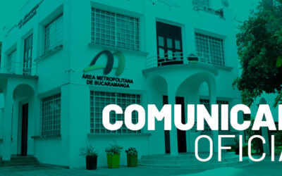 Comunicado oficial: Área Metropolitana de Bucaramanga tiene nuevo Director (e)