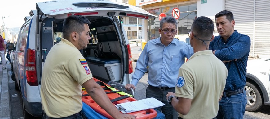 Alcaldía realizó operativo de vigilancia y control a ambulancias que circulan por la ciudad