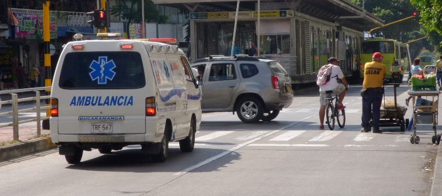 Control a ambulancias sería posible con articulación de Secretarías de Salud del área metropolitana de Bucaramanga