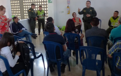 Alcaldía de Bucaramanga y Policía Nacional consolidan estrategias para crear entornos escolares seguros