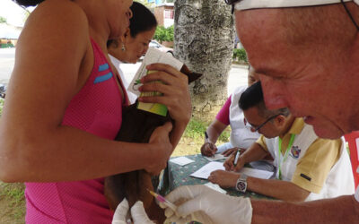 Hoy viernes 21 de febrero, la Jornada de Vacunación de felinos y caninos llega a la Comuna 2 de Bucaramanga
