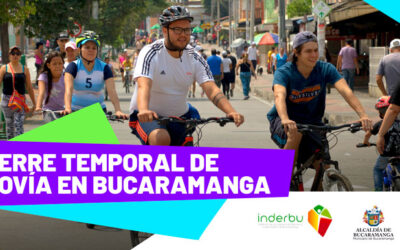 Por recomendaciones de las autoridades de salud, se aplaza temporalmente la recreovía en Bucaramanga