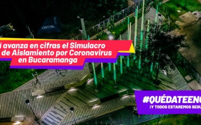 Así avanza en cifras el simulacro vital en Bucaramanga