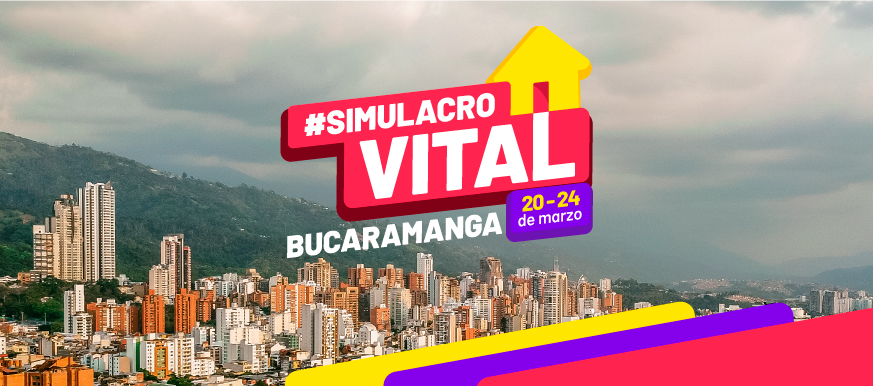 Conozca resultados del simulacro vital en Bucaramanga