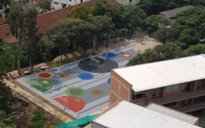 Obras complementarias de la Escuela Normal Superior se encuentran en un 80% de avance