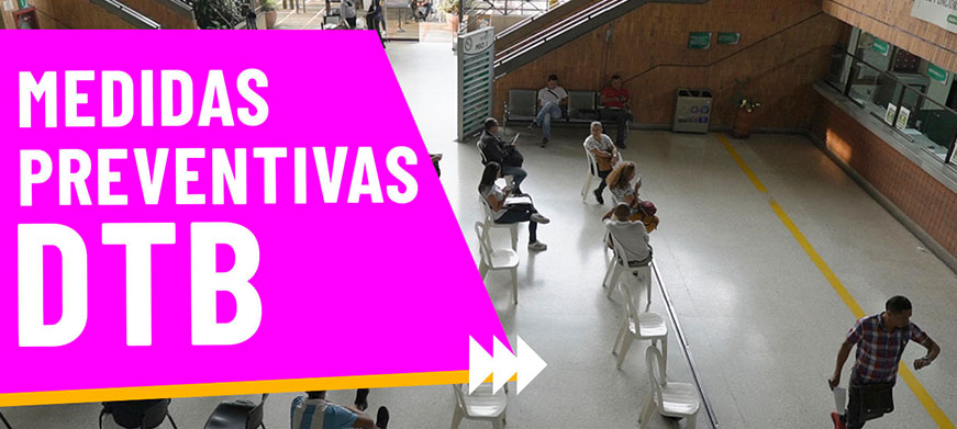 Siguen las medidas preventivas en la Dirección de Tránsito de Bucaramanga