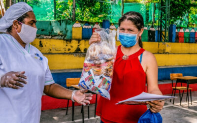 Alcaldía de Bucaramanga realiza segunda entrega del PAE por emergencia Covid-19