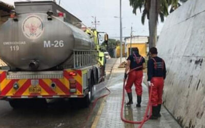 Durante las 24 horas, Bomberos de Bucaramanga está presente para atender a las comunidades