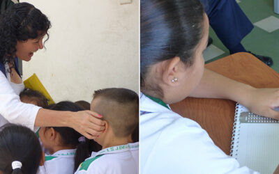 Así se educa ‘en casa’ a población con discapacidad que estudia en colegios oficiales de Bucaramanga