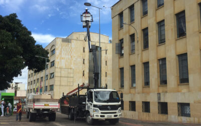 Se potencializó el Centro institucional de Bucaramanga con iluminación de alta calidad