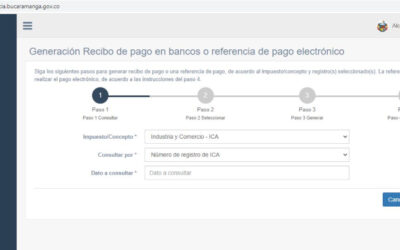 Impuesto de Industria y Comercio de Bucaramanga ahora se puede pagar en línea