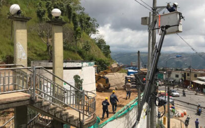 El Parque Morrorico, con una moderna iluminación, se convertirá en un punto de referencia y atracción para la Comuna 14