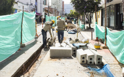 En cuatro frentes de trabajo se intensifican las obras de ciclo-infraestructura en Bucaramanga