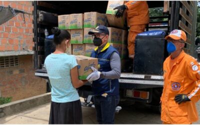 1.530 litros de leche fueron entregados por la empresa Alpina y la Alcaldía de Bucaramanga