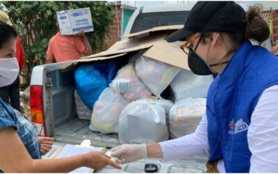 Gobierno Local entregó 12.765 mercados a nuestros adultos mayores vulnerables de Bucaramanga