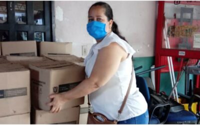 Víctimas del conflicto armado en Bucaramanga recibieron ayudas alimentarias