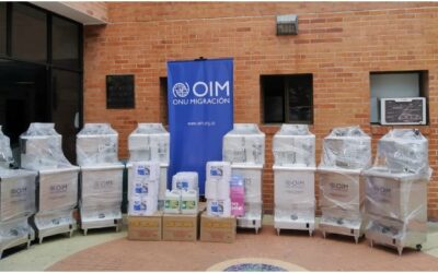 28 lavamanos portátiles, donados a la Alcaldía de Bucaramanga, serán instalados en centros médicos y lugares públicos