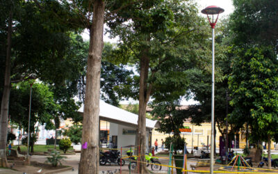 Parque La Concordia contará con alumbrado público moderno y eficiente