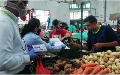 Alcaldía de Bucaramanga viene equipando de elementos de bioseguridad a las plazas públicas