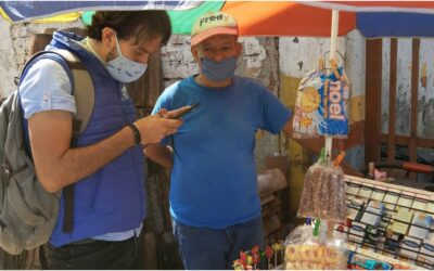 Municipio adelanta caracterización de vendedores informales de la tercera edad