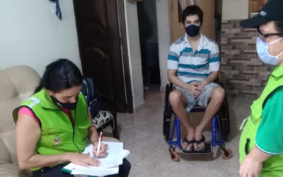 Por primera vez, se realiza búsqueda activa de bumangueses con discapacidad en el sector rural
