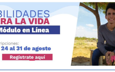 ¡Jóvenes en Acción! Recuerden inscribirse en el módulo en línea de habilidades para la vida