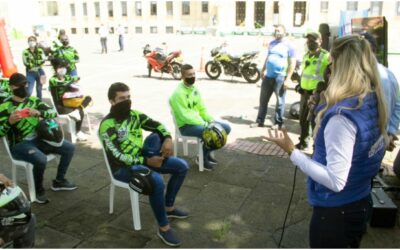 Tránsito de Bucaramanga conmemoró la Semana de la Seguridad Vial