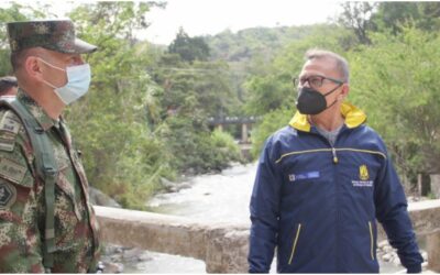 Alcaldía y Ejército trabajarán de la mano para mitigar cualquier emergencia generada por lluvias