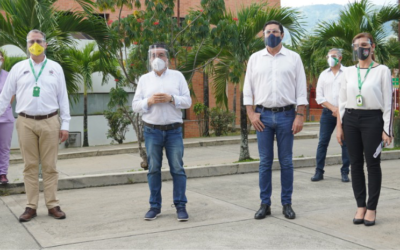 Ministro de Salud destacó labor adelantada por la Alcaldía de Bucaramanga y el ISABU en contingencia por Covid