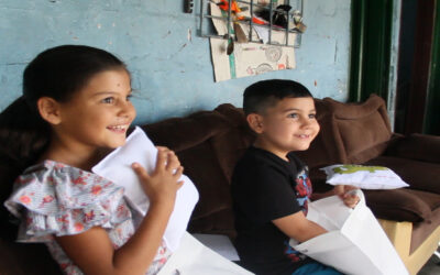 ‘La Casa de Coco’ entró a los hogares de niños de la Institución Educativa Rural Paulón