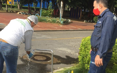 Secretaría de Salud y Ambiente de Bucaramanga continúa con la revisión y control de calidad del agua en 37 puntos de muestreo
