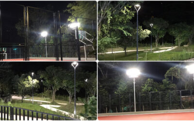 Moderna iluminación brindará seguridad en el Parque Lineal del Río Suratá
