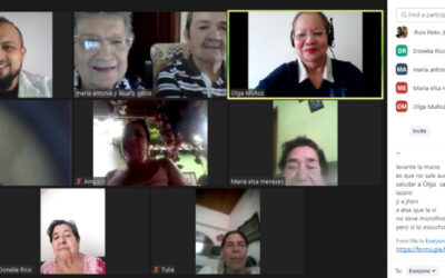 Alcaldía lidera encuentros virtuales con personas mayores para fomentar actividades ocupacionales en su tiempo libre