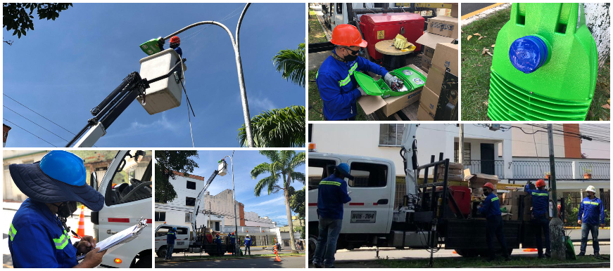 Alcaldía de Bucaramanga instala más de 8.200 luminarias Led en cinco comunas, para propiciar entornos amables y seguros