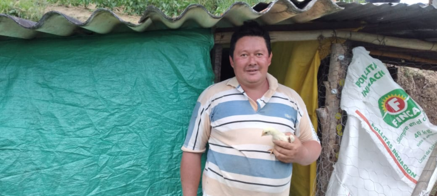 “Este crédito es de gran apoyo para que los campesinos salgamos adelante”: beneficiario de la línea ‘Campo en acción’