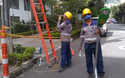 En cinco comunas de Bucaramanga se instalan 8.200 nuevas luminarias con tecnología Led