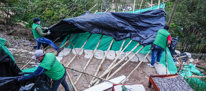 Alcaldía de Bucaramanga recuperó predio en zona de protección en el Norte de la ciudad