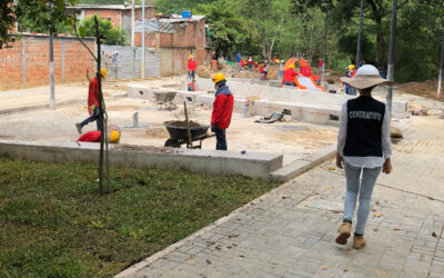 Obras del Parque Lineal del Río Suratá superan el 78% de avance