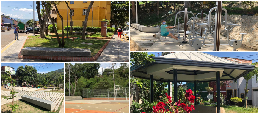 Alcaldía de Bucaramanga dignifica espacios públicos para fomentar la vida urbana