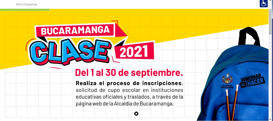 Hoy finaliza la inscripción para cupo escolar en grados cero y traslados para colegios oficiales de Bucaramanga