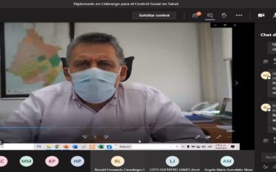 Con la participación de 150 líderes, comenzó el diplomado virtual, Liderazgo para el Control Social en Salud