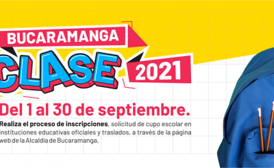 3.421 solicitudes por cupo escolar o traslado de colegio han llegado a la plataforma de la Secretaría de Educación de Bucaramanga