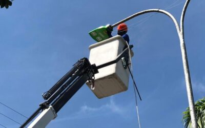 Alcaldía ya instaló 7.274 luminarias, con tecnología Led, en cinco comunas de Bucaramanga