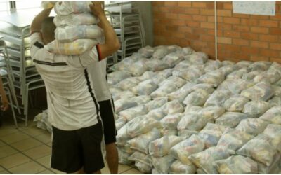 Más empresas privadas ayudan a la Alcaldía de Bucaramanga a mitigar efectos de pandemia con auxilios alimentarios