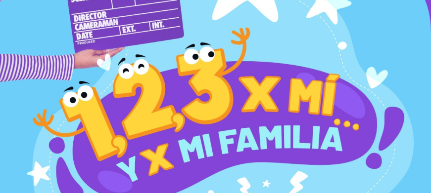 ¡Niños y adolescentes! Participen en el reto ‘1, 2, 3 por mí y por mi familia’